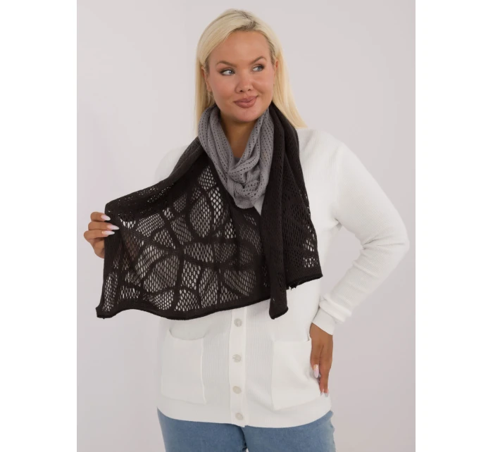 Szalik AT SZ model 20473727 grafitowy - FPrice Szalik AT SZ model 20473727 grafitowy - FPrice