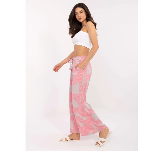 Kalhoty D73771M62237G růžové