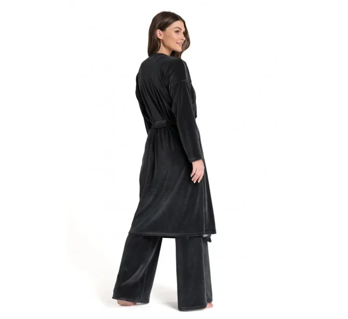 Dámský sametový župan LA087 - Lalupa