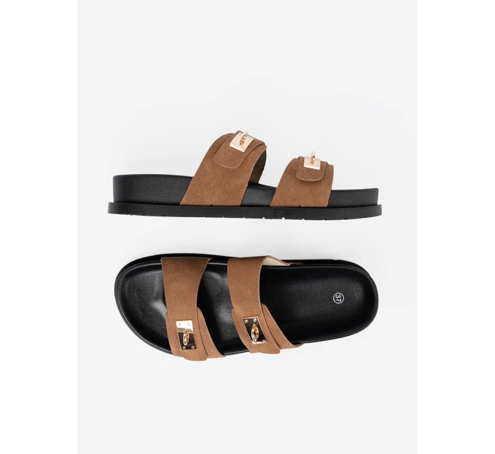 Moderní dámské model 21260221 nazouváky platforma