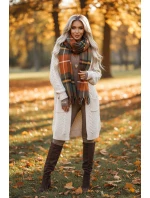 a elegantní žebrovaný dámský overal s výstřihem model 21439596 - kocula