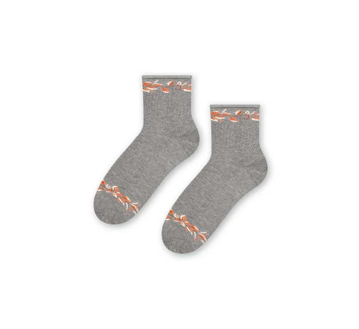 Vzorované netlačící ponožky Steven art.099 35-40