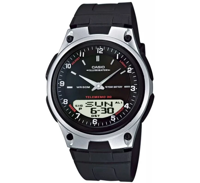Pánské hodinky CASIO DUAL AW-80-1AVDF + krabice Pánské hodinky CASIO DUAL AW-80-1AVDF + krabice