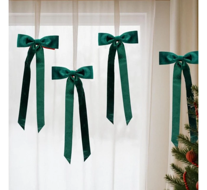 DEKORATIVNÍ KARTA ZELENÁ 2x19x48CM 4ks MICA