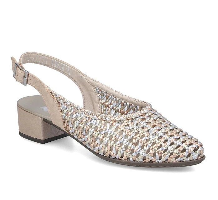 Dámské béžové sandály model 22122414 - Rieker