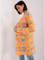 Sweter AT SW model 21768447 pomarańczowy - FPrice Sweter AT SW model 21768447 pomarańczowy - FPrice