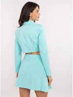 Spódnica DHJ SD model 22266556 mietowy - FPrice Spódnica DHJ SD model 22266556 mietowy - FPrice