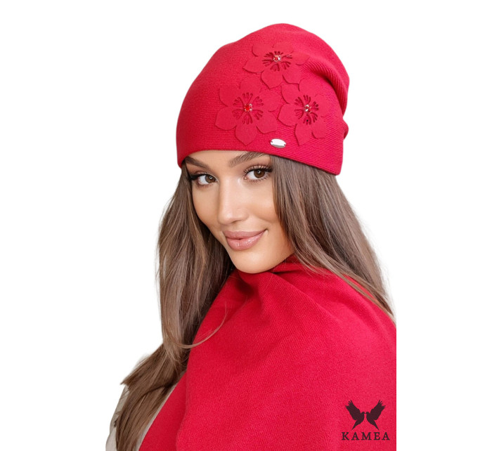 Hat model 17949756 Červená - Kamea