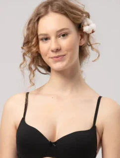 TEENAGERSKÁ PODPRSENKA TBM 120 ČERNÁ