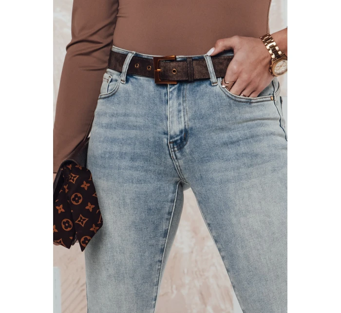 Dámské džínové kalhoty CURVEON push up blue FashionStreet UY2309