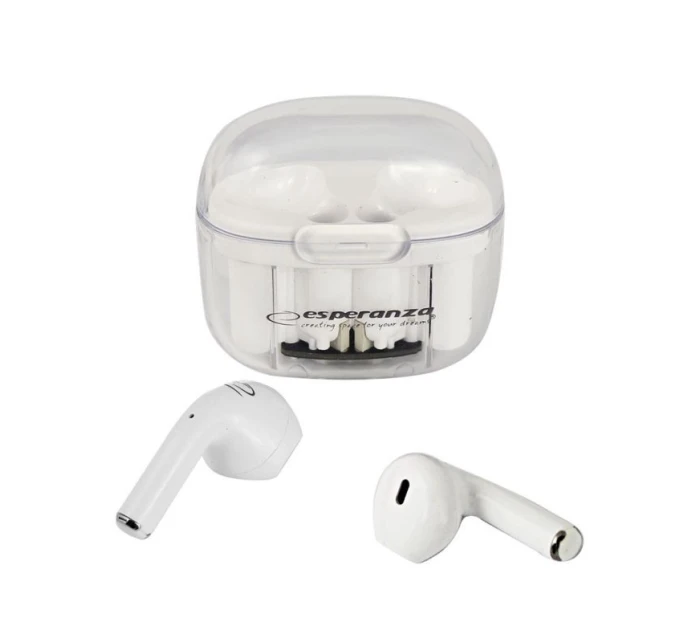 ESPERANZA BLUETOOTH SLUCHÁTKA DO UŠÍ TWS ANTHE WHITERDERA EH237W