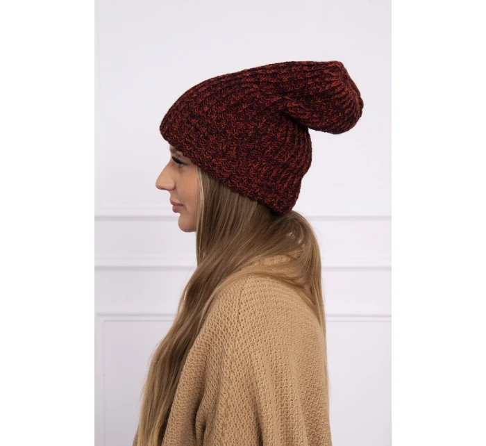 Dámská čepice Delia model 18750985 bordó - K-Fashion Dámská čepice Delia model 18750985 bordó - K-Fashion