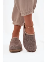 Domácí Obuv Dámské Pantofle model 21714563 Béžové - Inblu