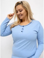 Piżama DU PI FP model 22016569 jasny niebieski - FPrice