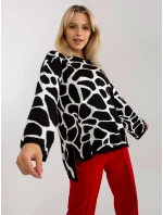 Svetr RV SW model 17926495 bílá černá - FPrice