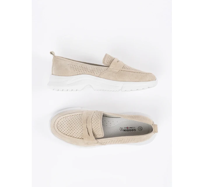 Originální hnědé mokasíny dámské platforma Originální hnědé mokasíny dámské platforma