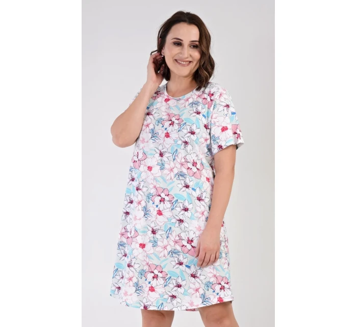 Dámská noční košile s krátkým rukávem model 18316225 - Vienetta