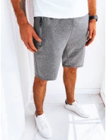 Pánské tmavě šedé teplákové šortky Dstreet model 21968948 - FashionStreet Pánské tmavě šedé teplákové šortky Dstreet model 21968948 - FashionStreet