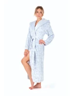 Flora s kapucí model 20647526 modrá vzor - Vestis