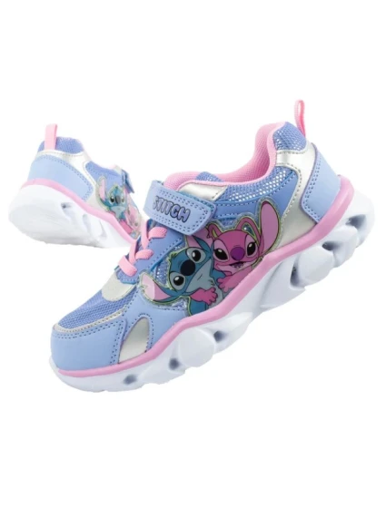 Leomil Stitch dětská sportovní obuv tenisky lehké suchý zip LED Leomil Stitch dětská sportovní obuv tenisky lehké suchý zip LED