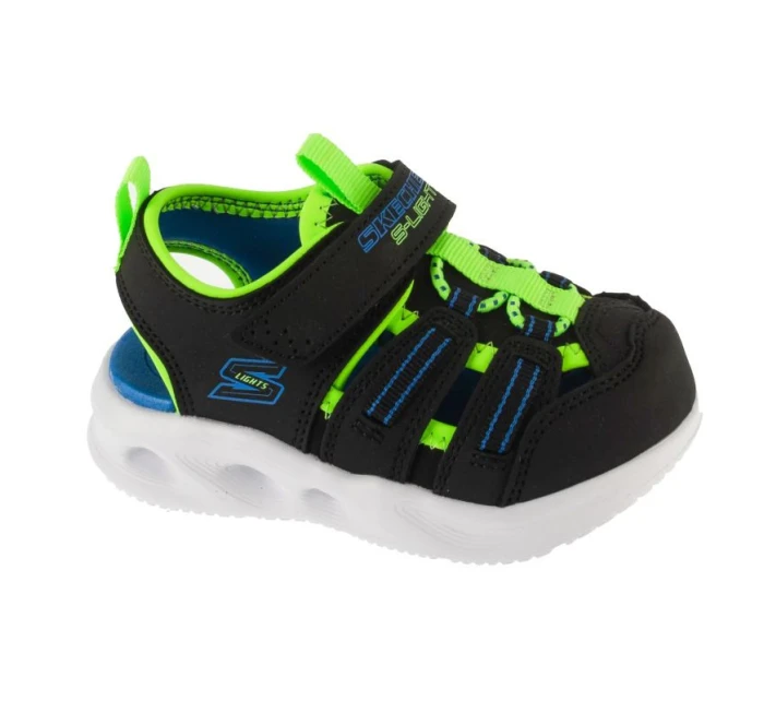 Skechers S-Lights: Sandály Sola Glow - Hyper-Coast 407033N-BKLM Black 22 Skechers S-Lights: Sandály Sola Glow - Hyper-Coast 407033N-BKLM Black 22