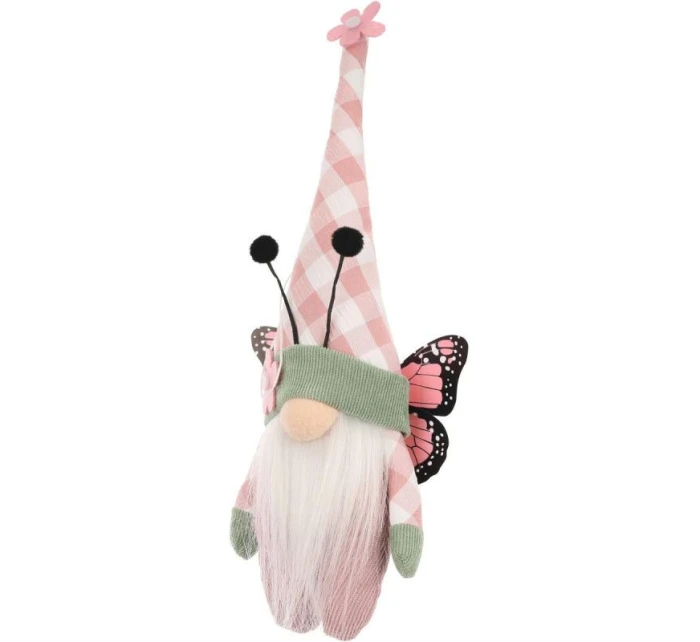 GHOST GNOM MOTHROOM PALE 25CM SPRING DECORATION dětské