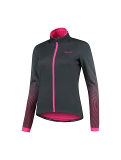 Rogelli dámská zimní bunda VIVID šedo-růžová S