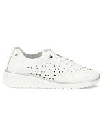 Dámské kožené ažurové polobotky Filippo model 22097348