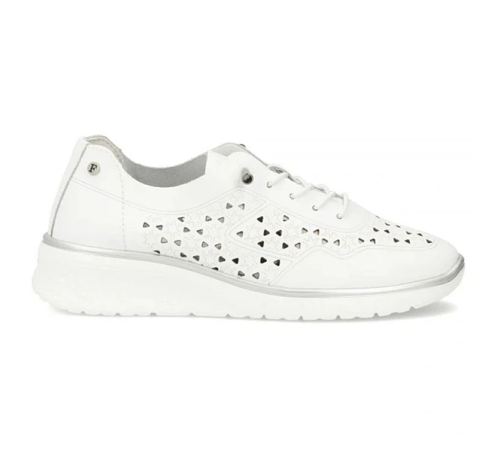 Dámské kožené ažurové polobotky Filippo model 22097348