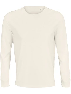 SOL'S Pioneer LSL Tričko s dlouhým rukávem z bio bavlny 25.3982 off white