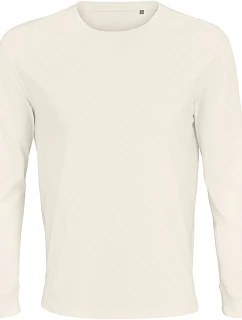 SOL'S Pioneer LSL Tričko s dlouhým rukávem z bio bavlny 25.3982 off white
