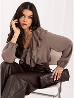 Bluzka MI BZ model 21421277 ciemny bezowy - FPrice