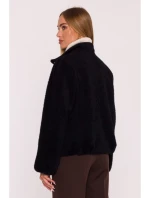 Kabát černý model 21296221 - Moe Kabát černý model 21296221 - Moe