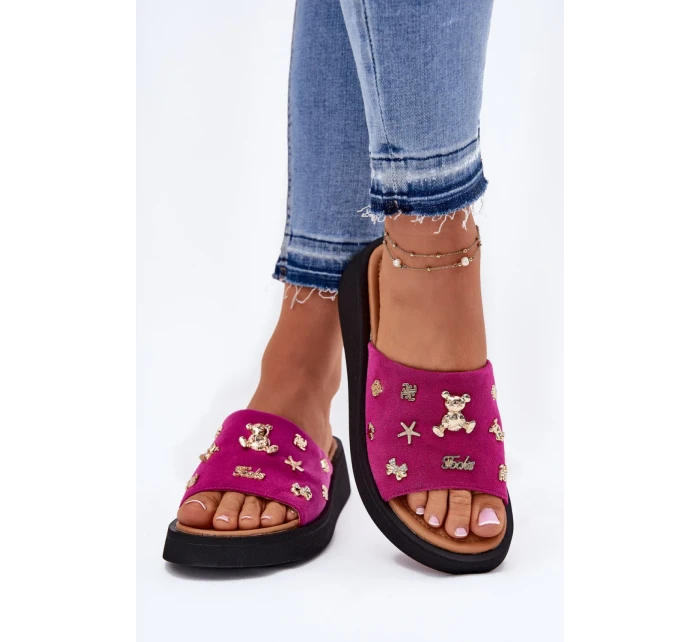 Pantofle model 213954 Step in style Pantofle model 213954 Step in style