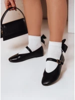 Dámské baleríny na zip ELLICAN black FashionStreet ZY0707