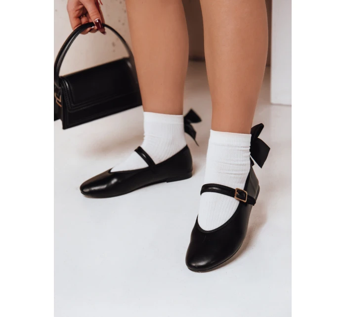 Dámské baleríny na zip ELLICAN black FashionStreet ZY0707