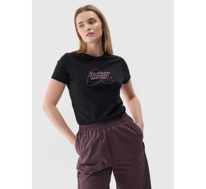 Dámské tričko s potiskem model 21431933 - 4F Dámské tričko s potiskem model 21431933 - 4F