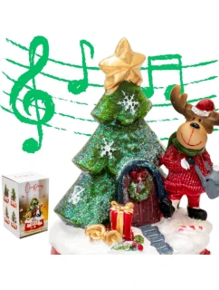 VÁNOČNÍ DEKORACE HRAJÍCÍ SOBY