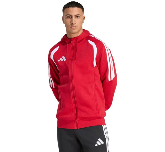 Pánská mikina adidas Tiro 26 League Sweat Full Zip Hoodie červená KF9106 pánské oblečení