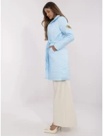 Płaszcz MI PL model 20961880 jasny niebieski - FPrice Płaszcz MI PL model 20961880 jasny niebieski - FPrice