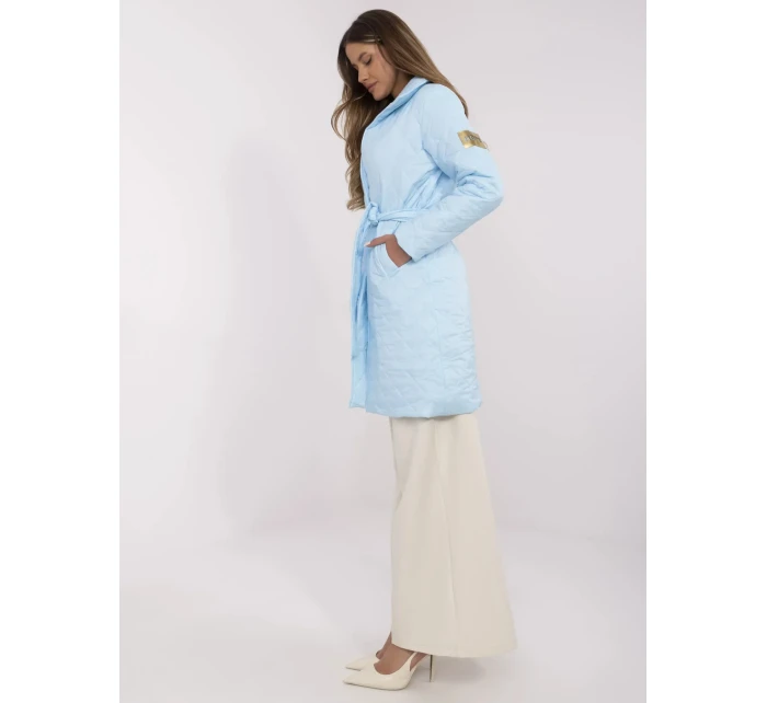 Płaszcz MI PL model 20961880 jasny niebieski - FPrice Płaszcz MI PL model 20961880 jasny niebieski - FPrice