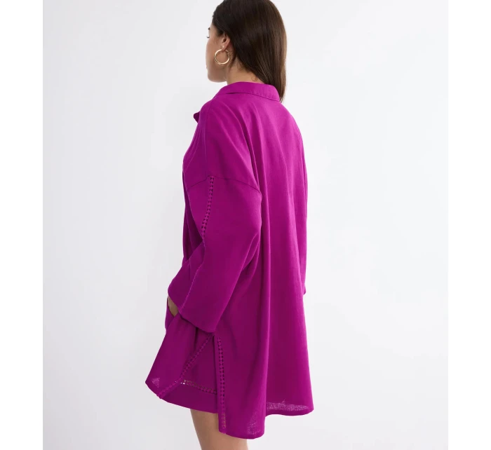 Summer Wear Boyfriend Shirt 01 - RED - TRIUMPH RED - TRIUMPH