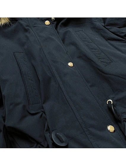 DWUSTRONNA DAMSKA KURTKA ZIMOWA Z KAPTUREM model 21241892 - MHM