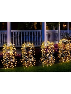 SOLÁRNÍ STROM LAMPA OHŇOSTROJE 72CM 120 VEDL