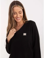 Jumper RV SW A1025.80 černý Jumper RV SW A1025.80 černý