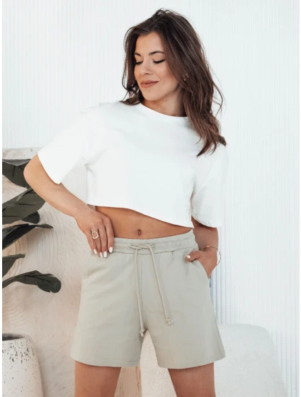 SWAN dámské šortky pistáciové FashionStreet SY0330 SWAN dámské šortky pistáciové FashionStreet SY0330