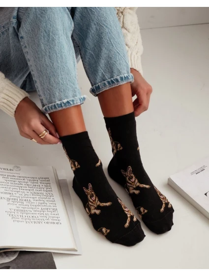 Milena ponožky 0200-203 Německý ovčák 39-46