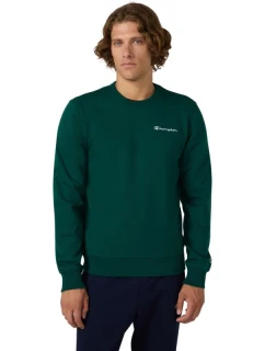 Pánská mikina Champion Crewneck Sweatshirt green 221792 GS584 pánské