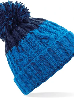 Beechfield B 437 Čepice Apres 53.0437 azure blue/oxford navy