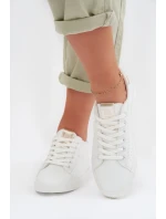 Dámské Tenisky Eko Kůže Big Star TT274020 Bílé Dámské Tenisky Eko Kůže Big Star TT274020 Bílé